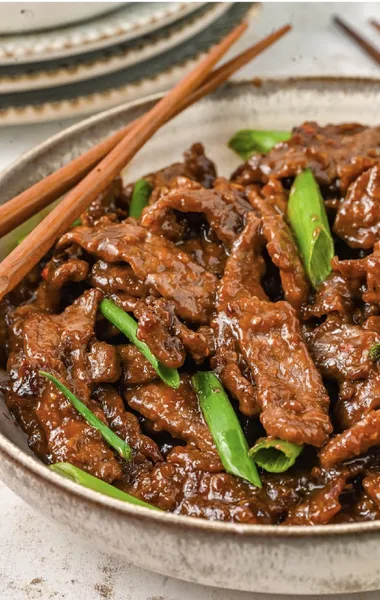 Mongolian Beef Lucky House Kitchen