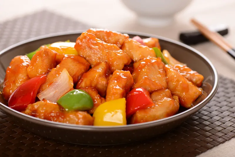 Sweet and Sour Pork China Dragon