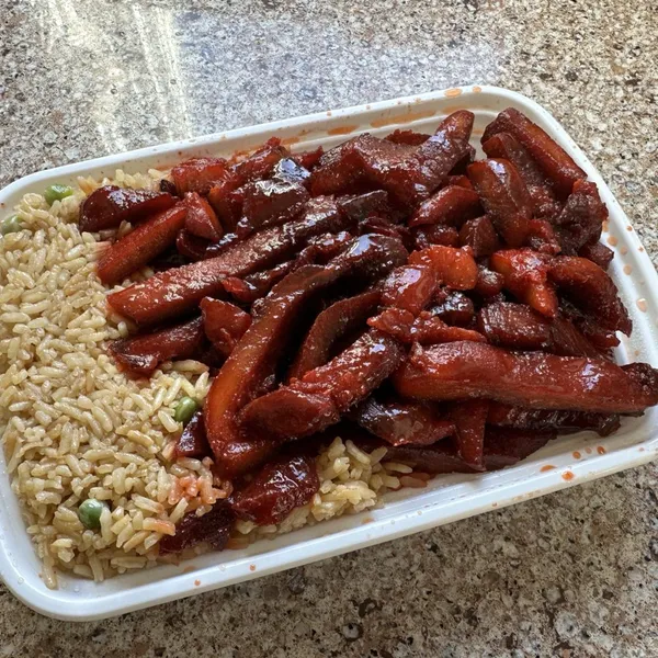 Pork Fried Rice & Boneless Spare Ribs New Ruan's Restaurant