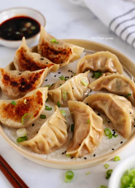 Pan-Fried Pork Dumplings China 1