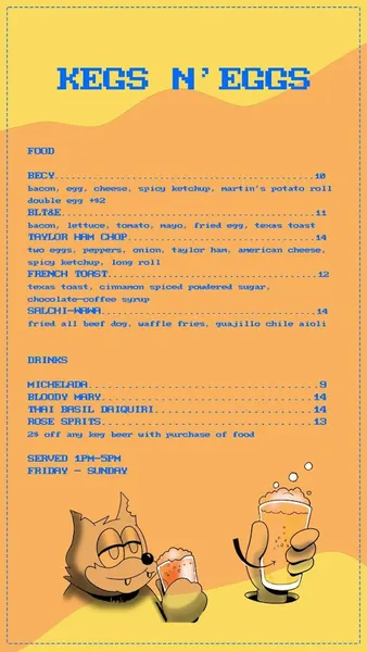 menu of Pubkey