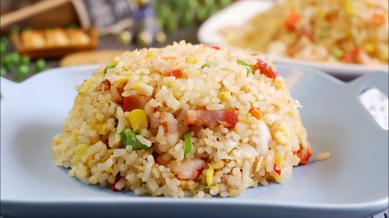 Yangzhou Fried Rice China tastes美味