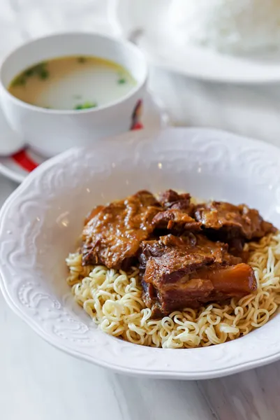 Kagoshima Style Pork Cartilage with Tossed Instant Noodles New Wah On