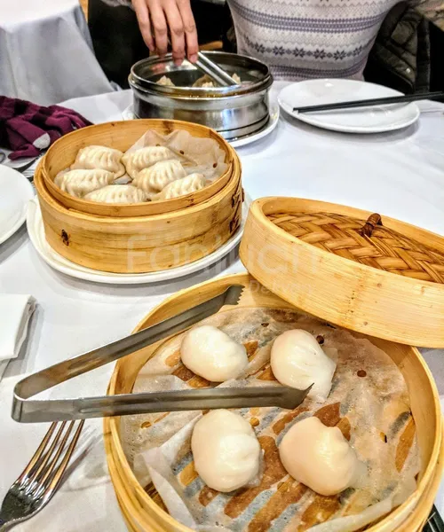 Salted Egg Yolk Custard Buns Tri Dim Shanghai Restaurant and Bar 鼎豐 [UES]