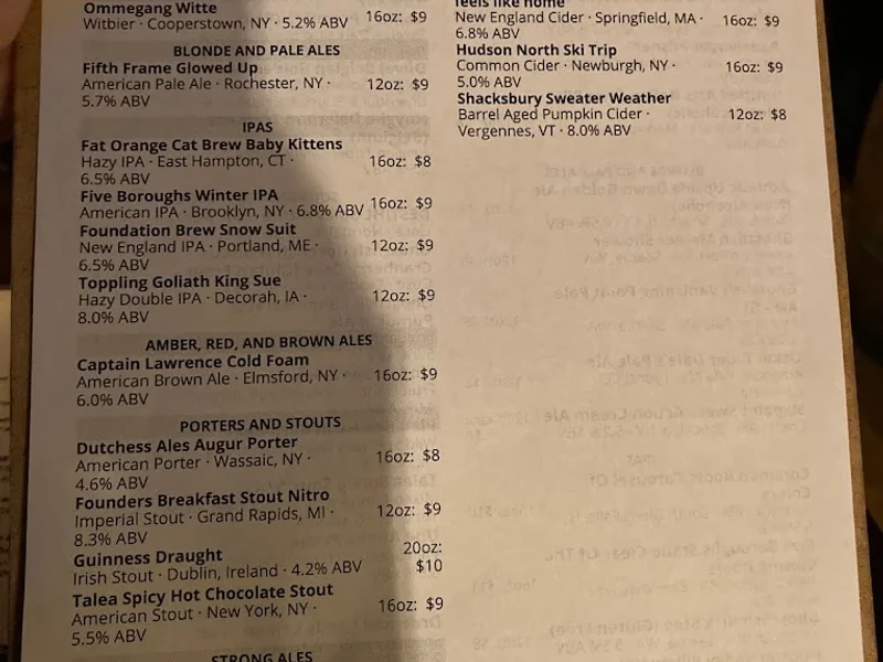 Draught 55 - Reviews & Menu - New York City