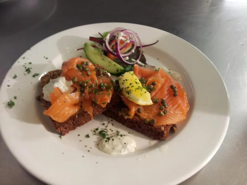 Smoked Salmon Blarney Stone