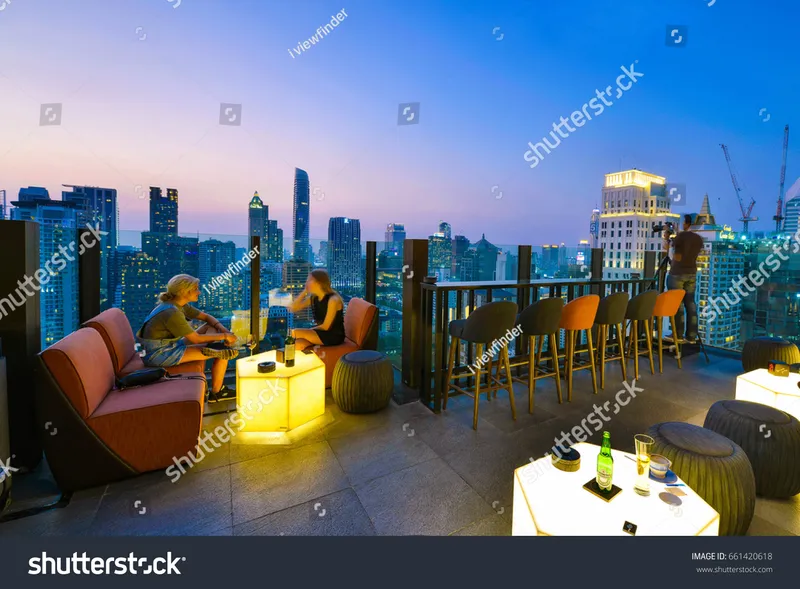 Rooftop Margarita Overlook