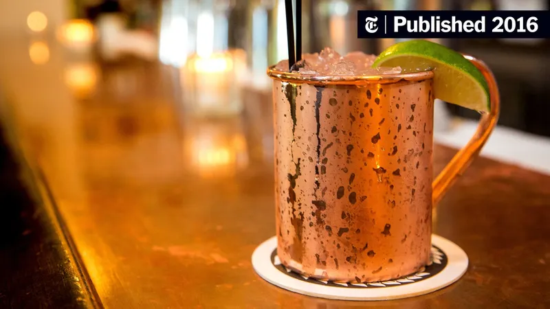 Moscow Mule Offside NYC