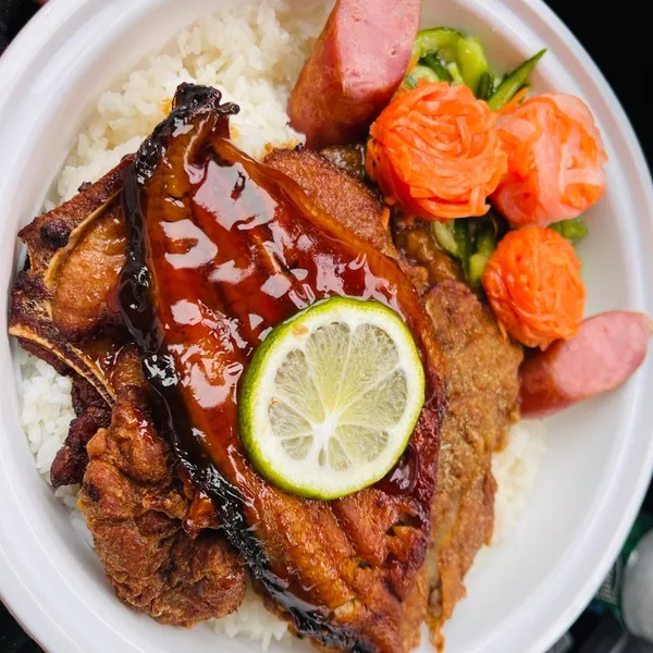 Pork Chop Rice Q Town Asian Cuisine Inc.