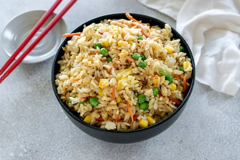 Vegetable Fried Rice Bell Garden