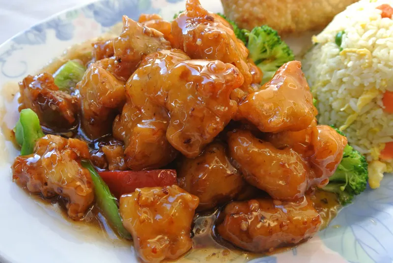 Sweet and Sour Pork Great Wall Chinese Restaurant