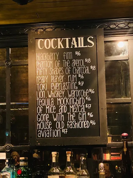 menu of Library Bar