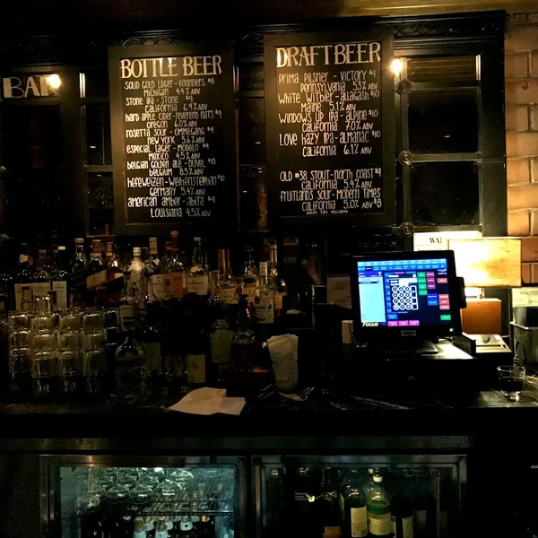 menu of Library Bar