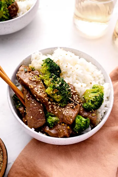 Beef with Broccoli Happy Town Chinese Restaraunt