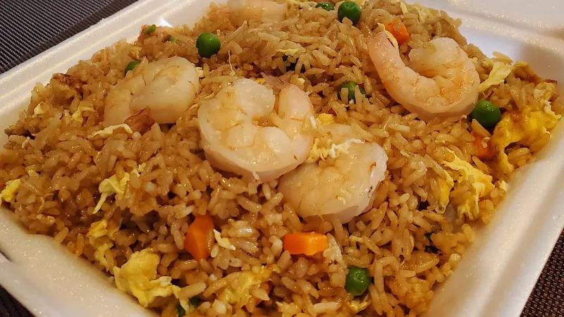 Shrimp Fried Rice Happy Town Chinese Restaraunt