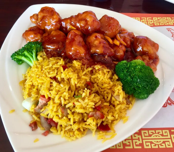 Orange Chicken Dragon City Chinese Kitchen