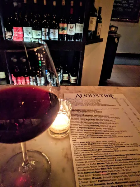 menu of Augustine Wine Bar