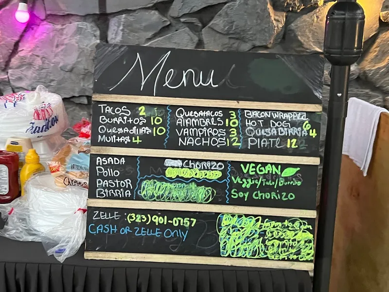 menu of Harvard and Stone