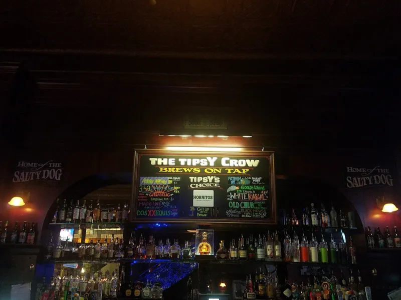 menu of The Tipsy Crow