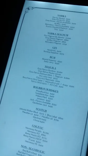 menu of Side Bar