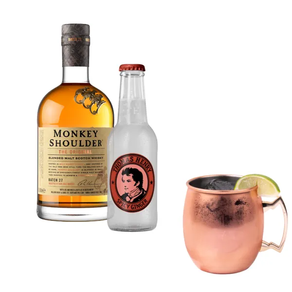 Monkey Mule Cafe Brass Monkey