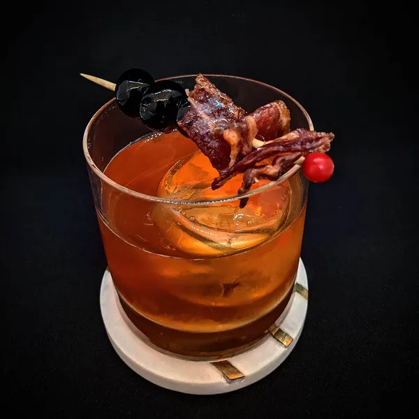 Bacon Bourbon Old Fashioned The Woodman