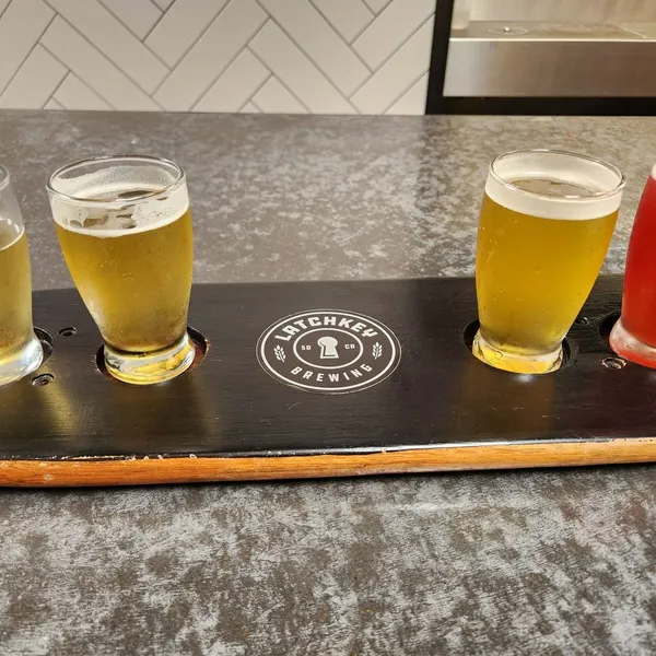 Craft Beer Flight Bluefoot Bar and Lounge