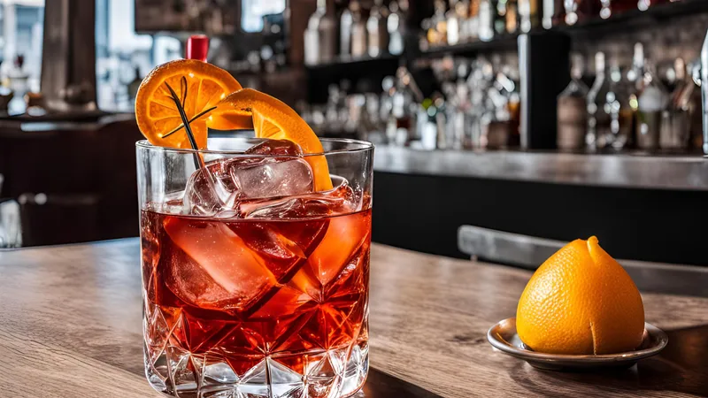 Smoky Negroni Cash Only