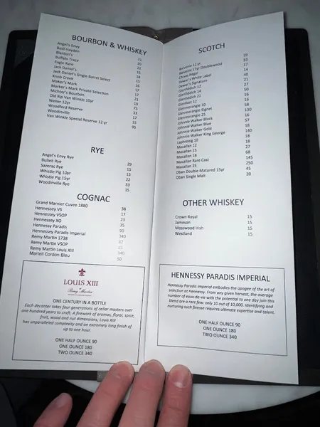 menu of Cityscape