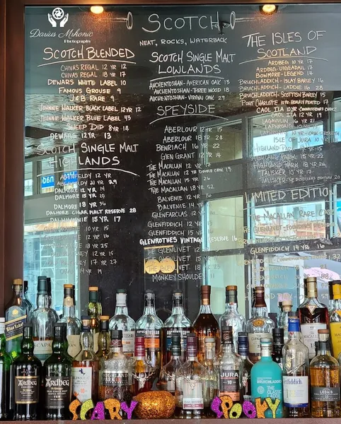 menu of The Stave Bar