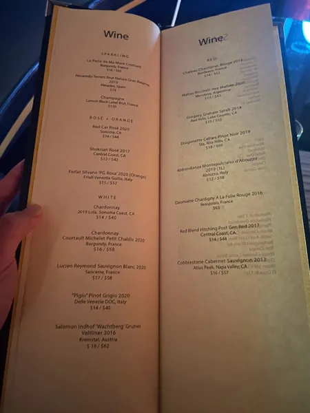 menu of Sam First