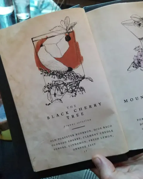 menu of Understory Bar