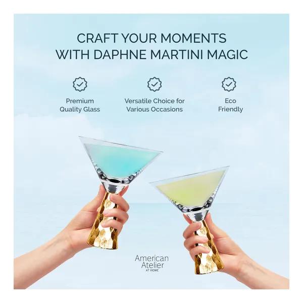 Daphne Martini Blue Cue