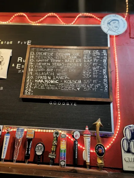 menu of Gestalt Craft Beer Bar