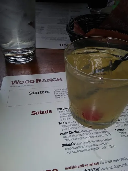 menu of Wood Ranch