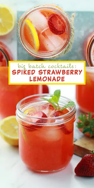 Strawberry Lemonade Cocktail Bare Back Grill