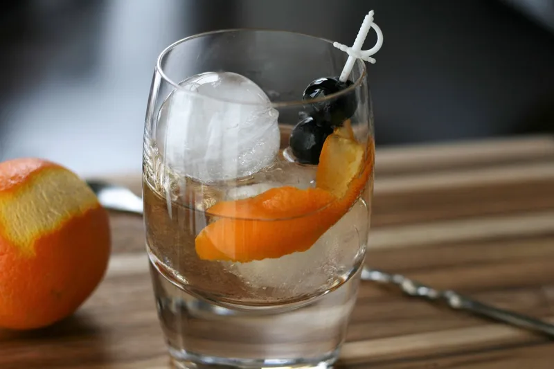 Mezcal Old Fashioned Alibi