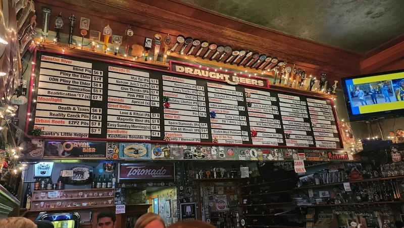 menu of Toronado