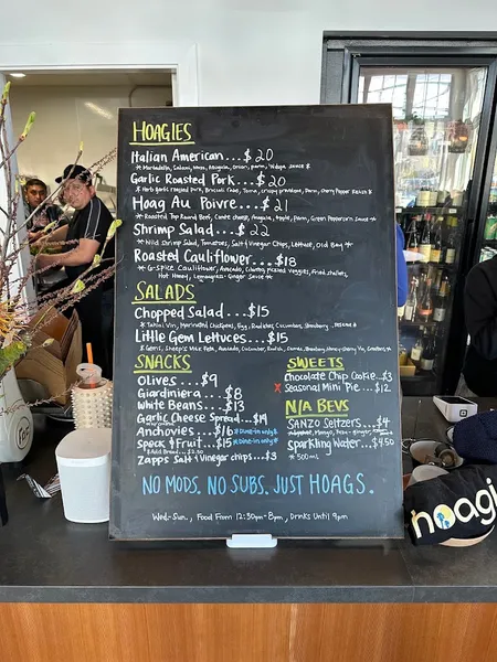 menu of Palm City