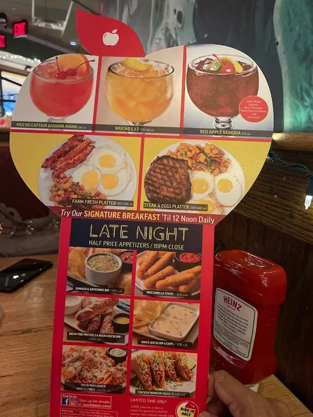 menu of Applebee's Grill + Bar