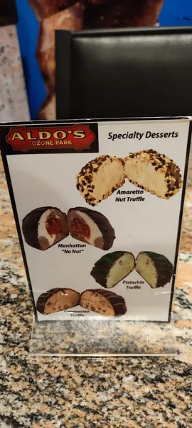 menu of Aldo's Ozone Park