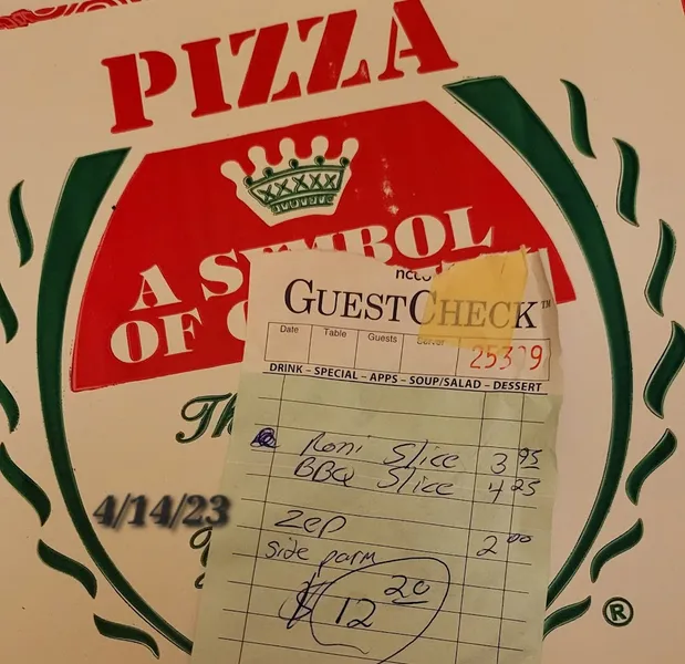 menu of Pizza Port