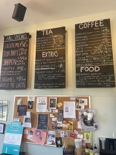 menu of The Daily Press, Coffee House and Bar