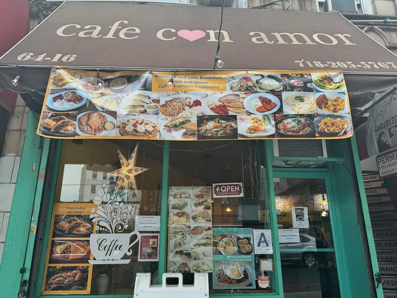 menu of Cafe Con Amor