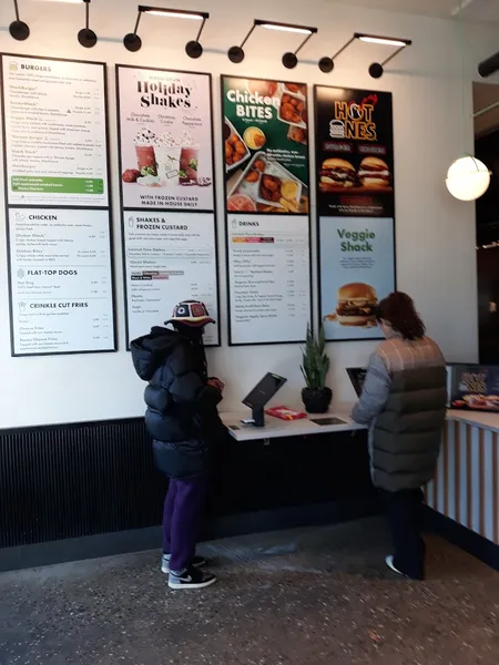 menu of Shake Shack Williamsburg