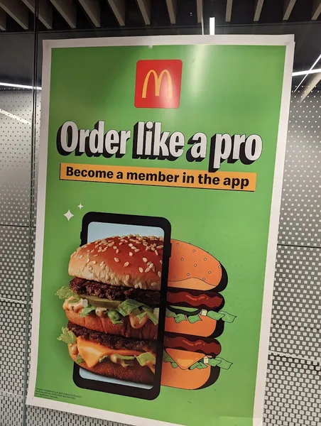 menu of McDonald's