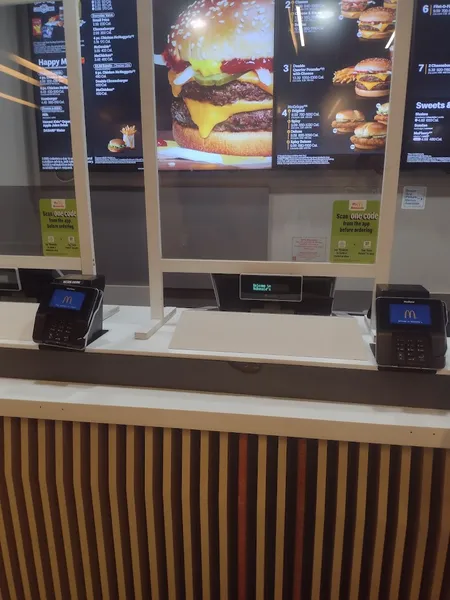 menu of McDonald's