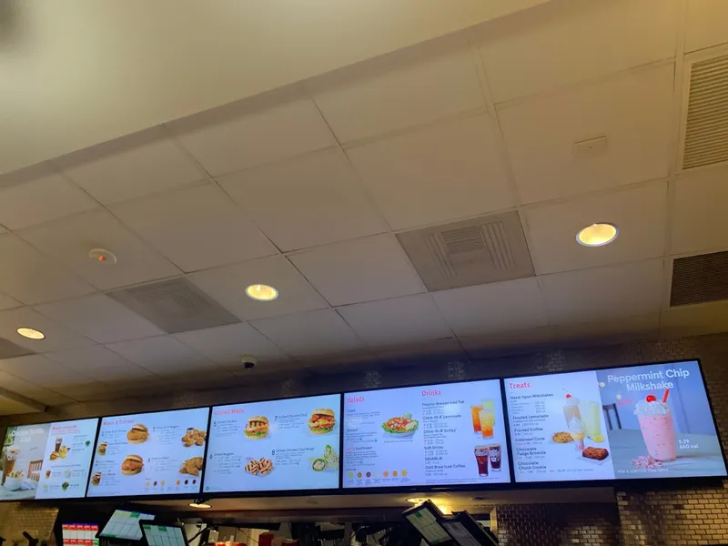 menu of Chick-fil-A