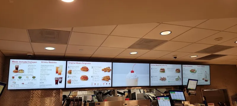 menu of Chick-fil-A