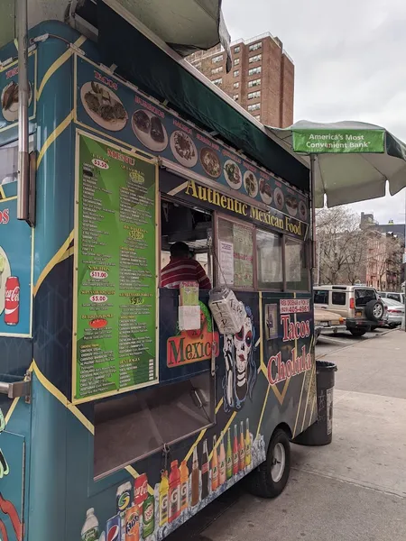 menu of Tacos Cholula Mexican Mobile Truck